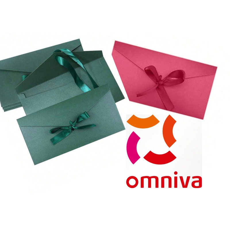 OMNIVAGA POSTITATUD KINKEKAART 