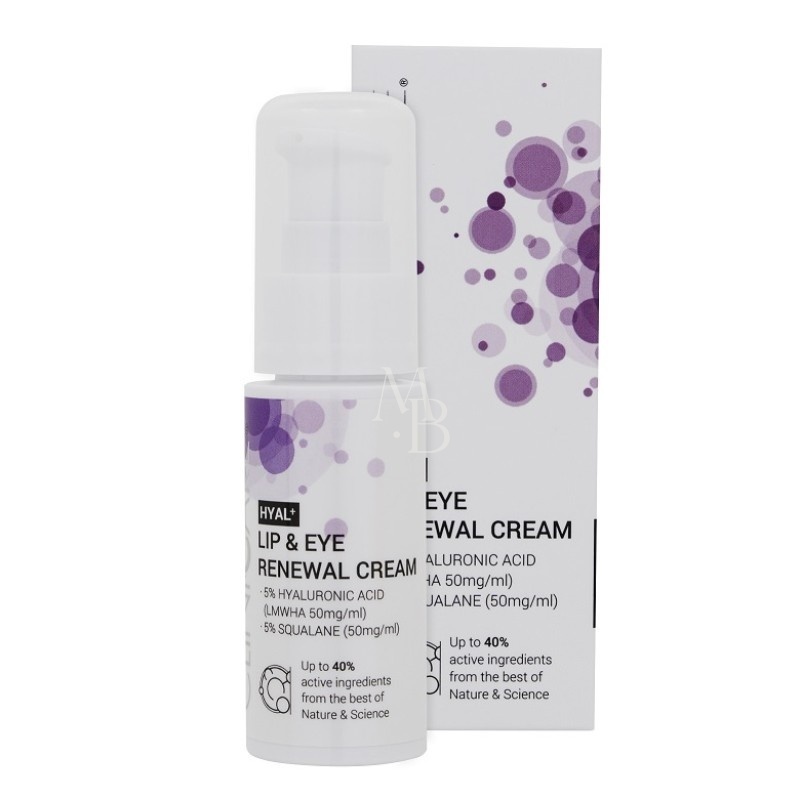 CLINICCARE. HYAL+ LIP&EYE RENEWAL CREAM, 50ml