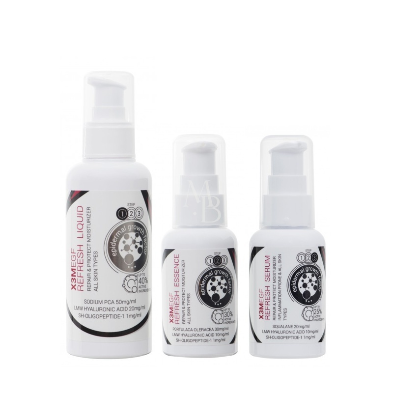 CLINICCARE. X3M EGF REFRESH komplekt! PARIM HIND!