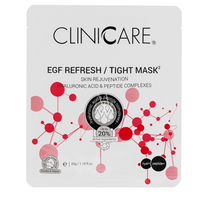 CLINICCARE. EGF REFRESH/TIGHT lifting/Skin rejuv.mask 0,5HA-Mask 35g